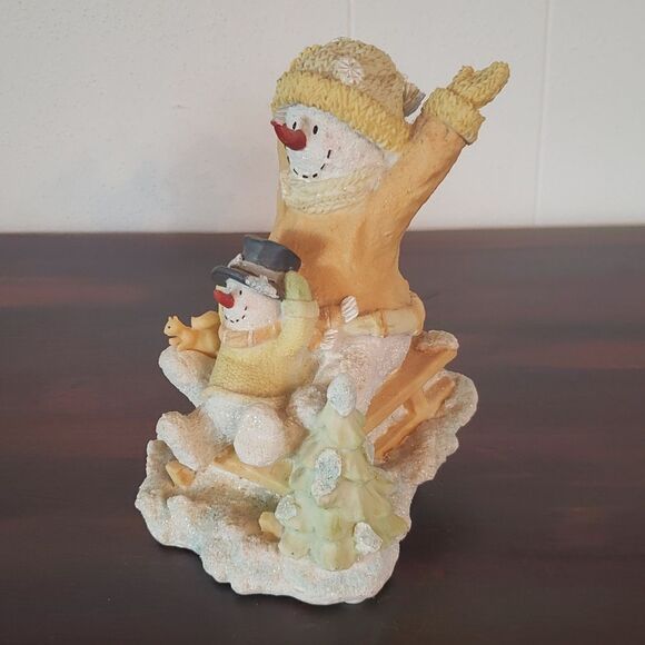 Vintage Russ Berrie & Co. Ice Sculptures -  The Winter Express Resin Figurine - Picture 2 of 10